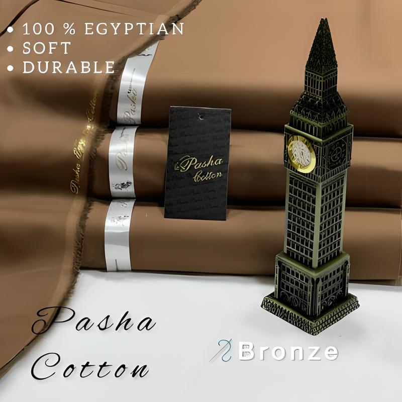 Pure Pasha Cotton Bronze Suit –