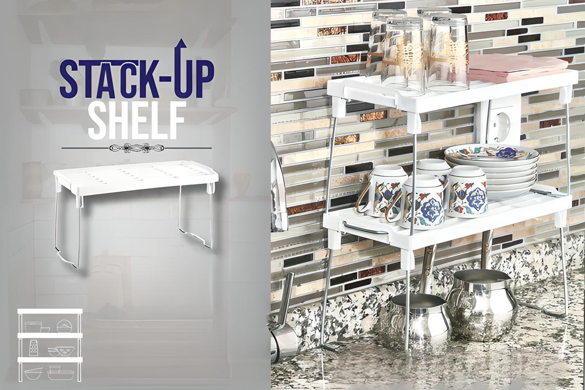 Kitchen Stackable Shelf (1 pc)