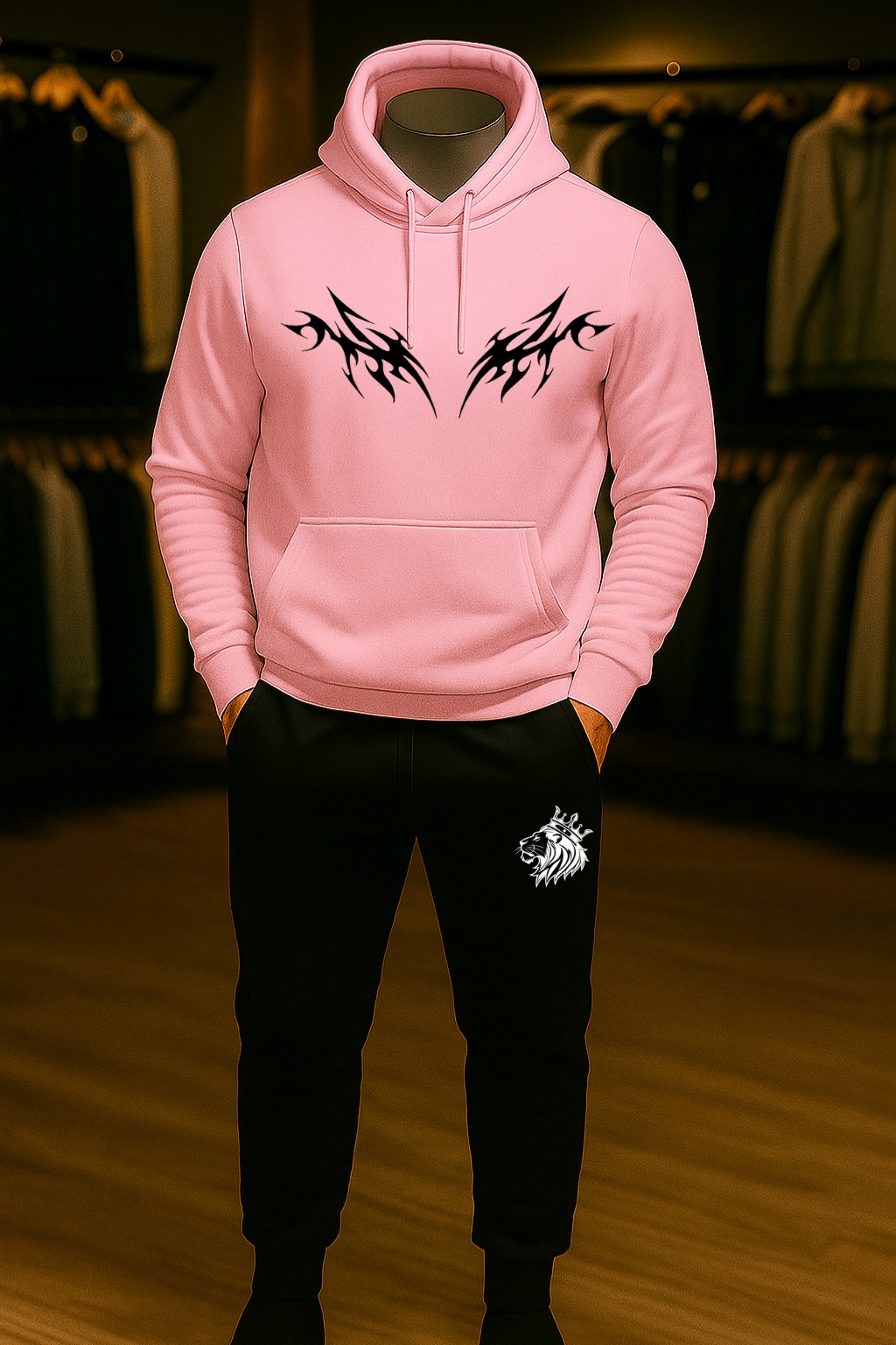 2 in 1 Men\'s Hoodie Tracksuit